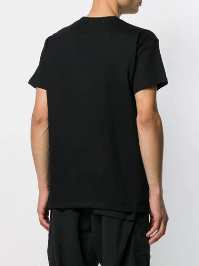 Shop Applecore 'identity' Print T-shirt In Black