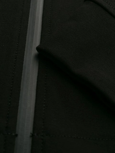 Shop John Varvatos Front Zip Fastening Cardigan In Black