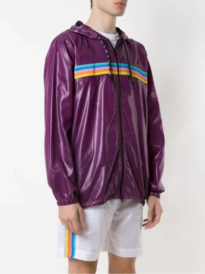 Shop Àlg + Op Rainbowfit Jacket In Purple