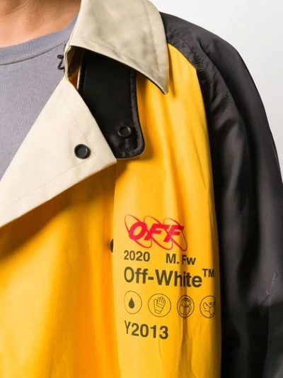 OFF-WHITE OMEA198F19F130034800 6000 YELLOW NO NATURAL (VEG)->COTTON