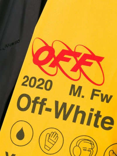 OFF-WHITE OMEA198F19F130034800 6000 YELLOW NO NATURAL (VEG)->COTTON