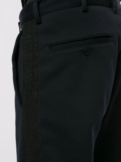 Pre-owned Yohji Yamamoto Straight Leg Trousers In Black
