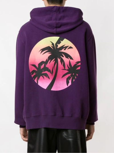 Shop Àlg Basic West Coast + Op Hoodie In Purple