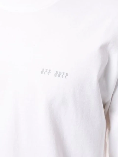 Shop Off Duty Chest Logo T-shirt In White