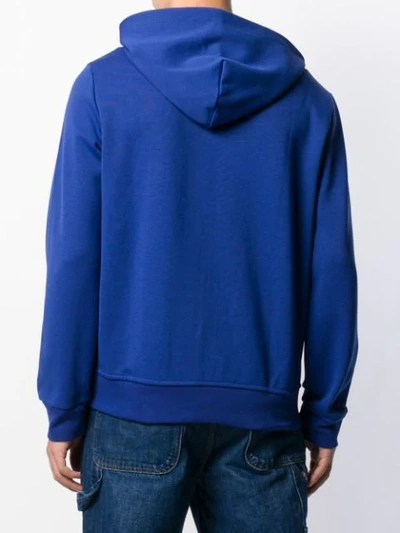 Shop Ralph Lauren Hooded Sweatshirt In Blue