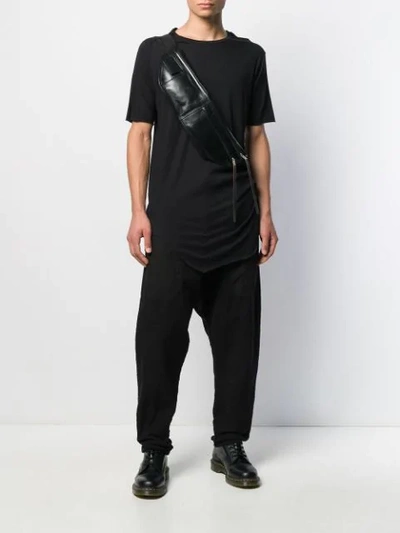 Shop Army Of Me Oversized Asymmetric T In Black