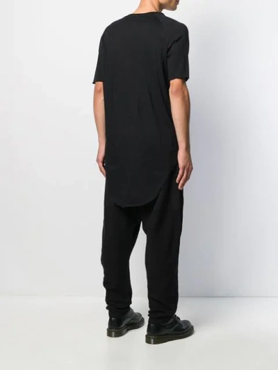 Shop Army Of Me Oversized Asymmetric T In Black