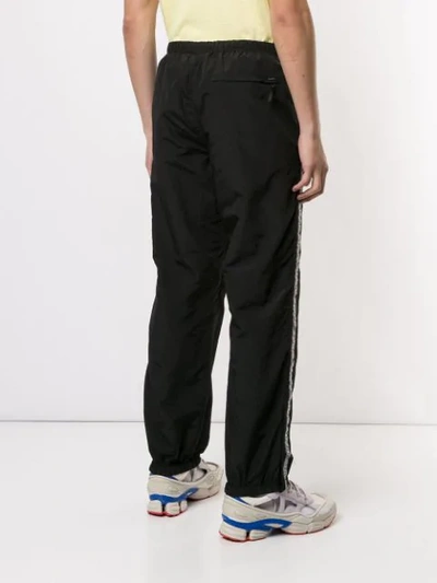 Supreme Tonal Taping Track Pants In Black | ModeSens