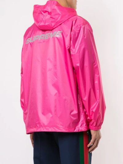 Supreme Packable Ripstop Pullover Windbreaker In Pink | ModeSens