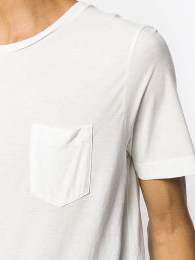 Shop Massimo Alba Chest Pocket T-shirt In White