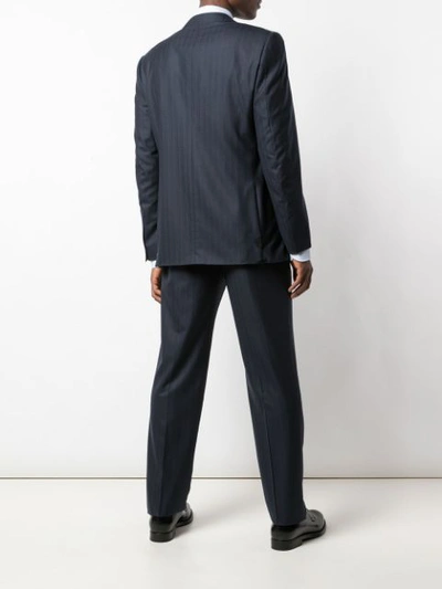 Shop Ermenegildo Zegna Classic Two-piece Suit In Blue