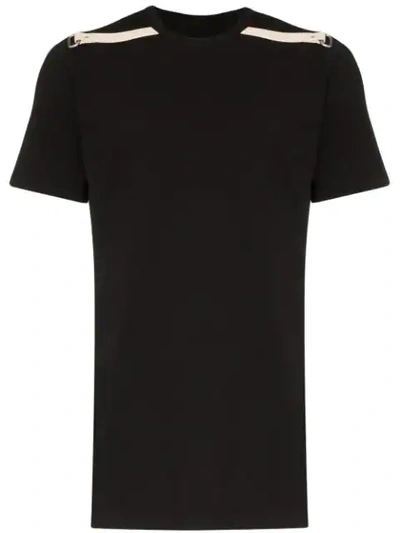 Shop Rick Owens Buckle Detail T-shirt - Schwarz In Black