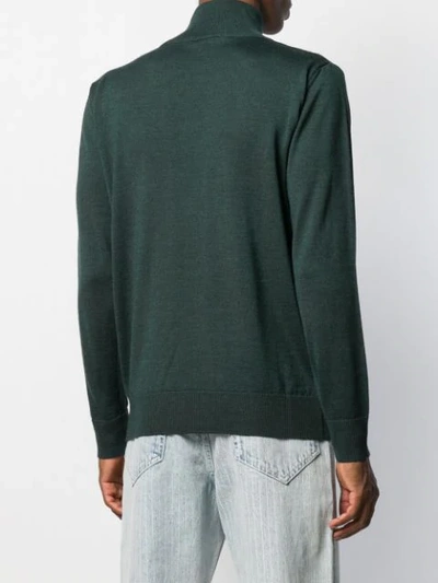 Gcds Colour Block Jumper In Green