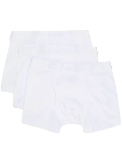 Shop Off-white Logo Waist Briefs In White