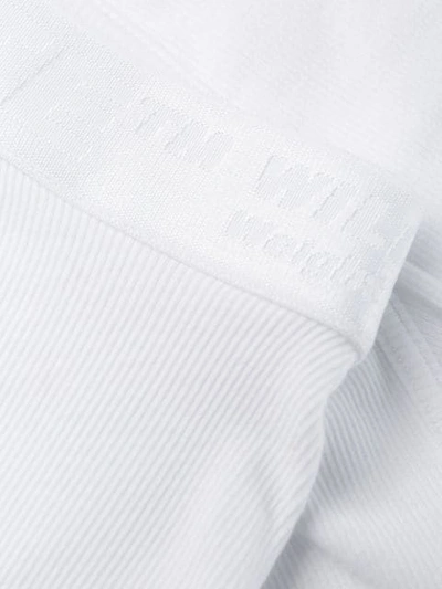 Shop Off-white Logo Waist Briefs In White
