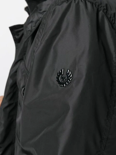 Shop Belstaff Navigator Zipped Jacket In Black