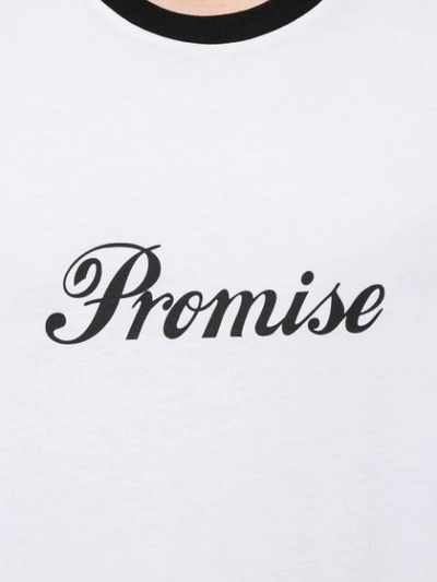 Shop N°21 Promise T-shirt In White