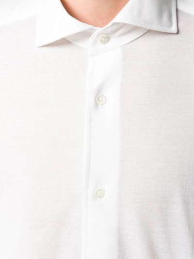 Shop Corneliani Klassisches Hemd In 028 Bianco