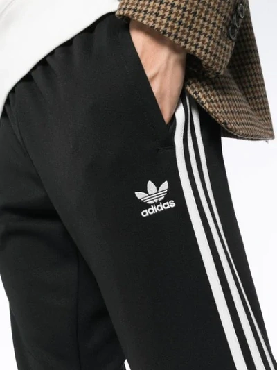 Shop Adidas Originals Superstar Track Pants In Black