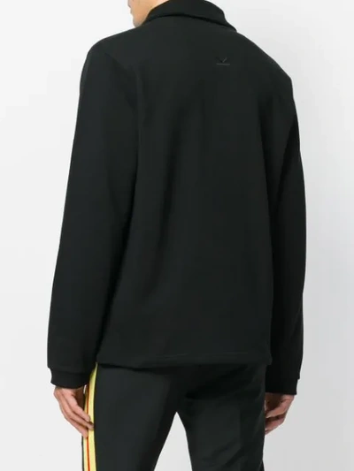 Shop Kenzo Paris Print Sweatshirt In Black