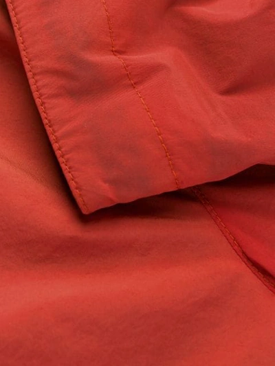Heron Preston Side Zipped Trousers In Red