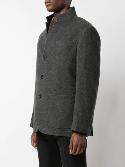 Shop Brunello Cucinelli Single-breasted Fitted Blazer In C029