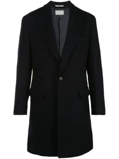 SINGLE-BREASTED FITTED COAT