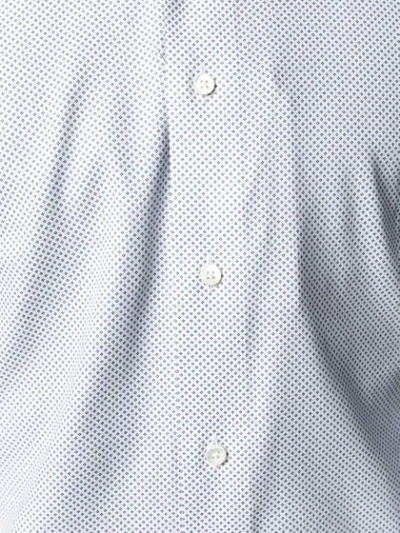 Shop Canali Graphic-print Shirt In White