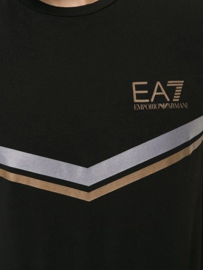 Shop Ea7 Thsirt Graphic Soccer In Black