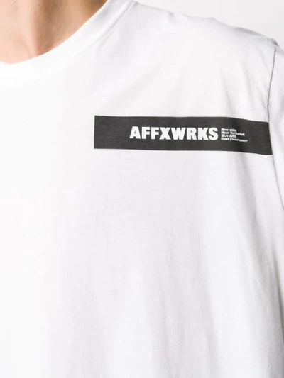 Shop Affix Logo Patch T In White