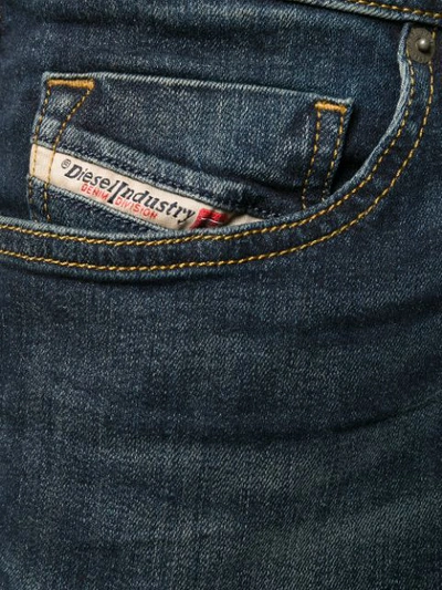 Shop Diesel Sleenker-x Skinny Jeans In Blue