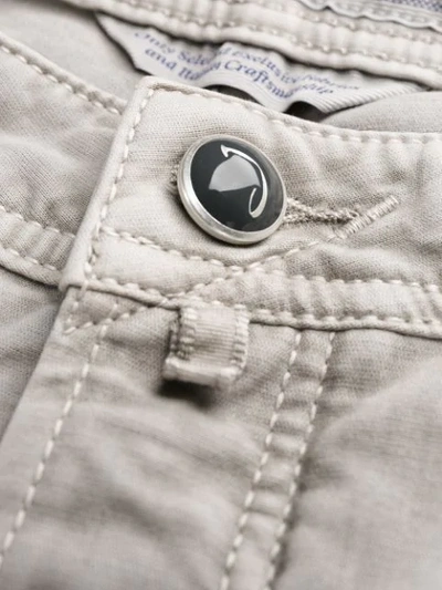 Shop Jacob Cohen Slim-fit Trousers In Grey