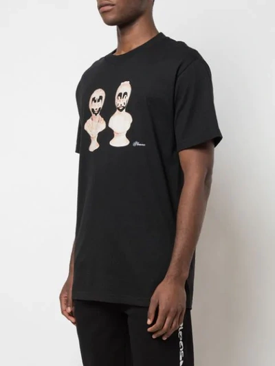 Shop Pleasures T-shirt Mit Grafischem Print In Black