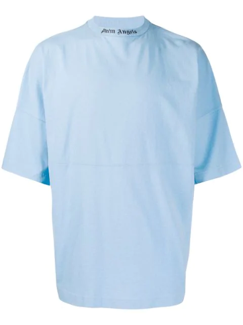 palm angels shirt blue