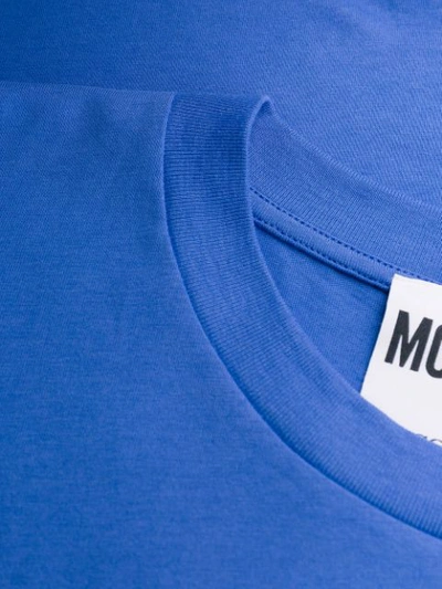 Moschino Logo Printed T In Blue