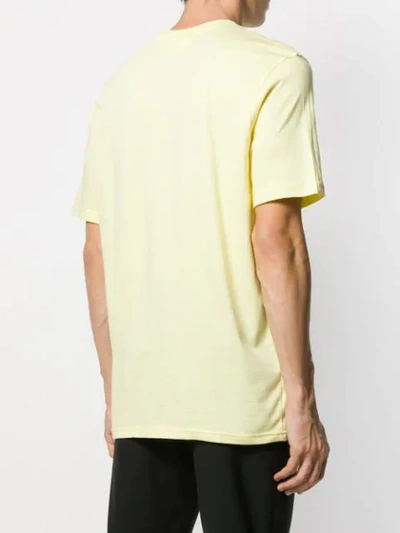 Shop Fila Logo Print T-shirt In Yellow