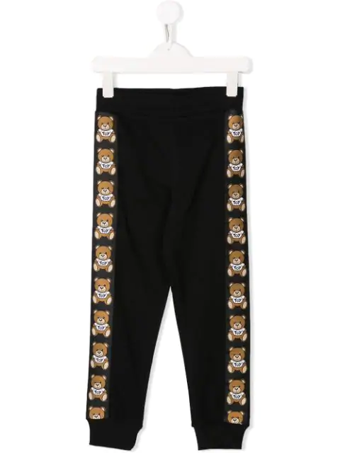 moschino bear leggings