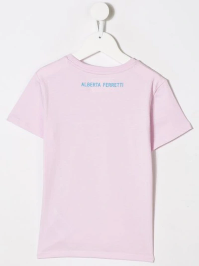 Shop Alberta Ferretti Wednesday T-shirt In Pink