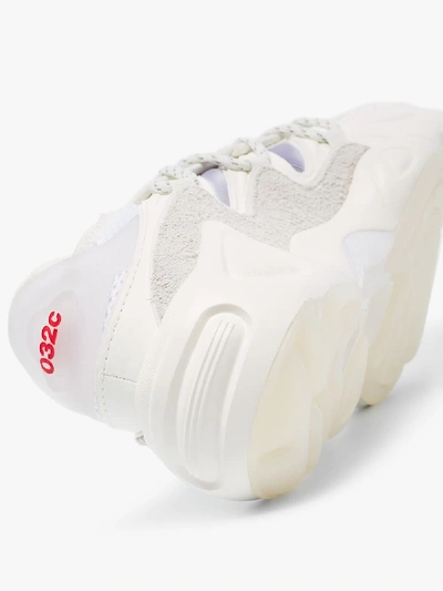Shop Adidas Originals X 032c White Salvation Sneakers