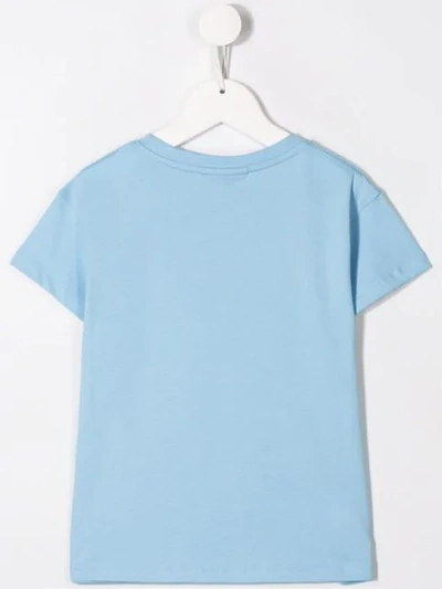 Shop Chiara Ferragni Winking Eyes T-shirt In Blue
