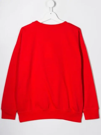 Shop Kenzo Tiger Sweatshirt In Red