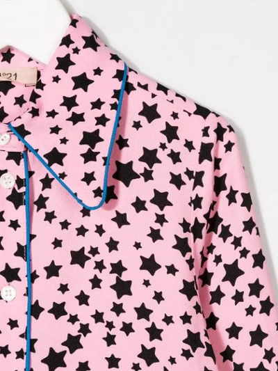 Shop N°21 Star Print Shirt In Pink