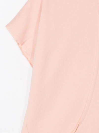 Shop Andorine Teen Fleece Sweatshirt In Pink