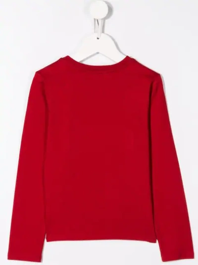 Shop Dolce & Gabbana Queen Print T-shirt In Red