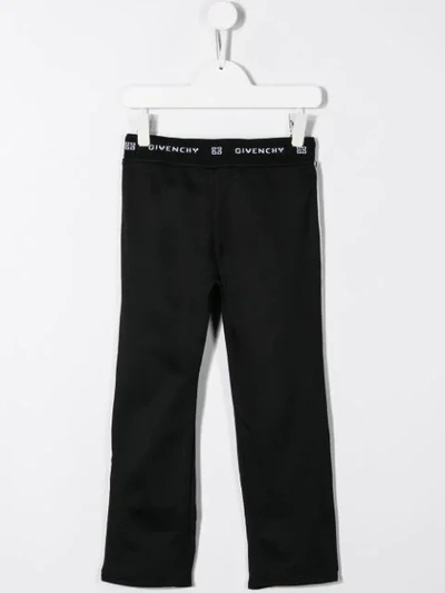 Givenchy 4g Logo Track Trousers In Black