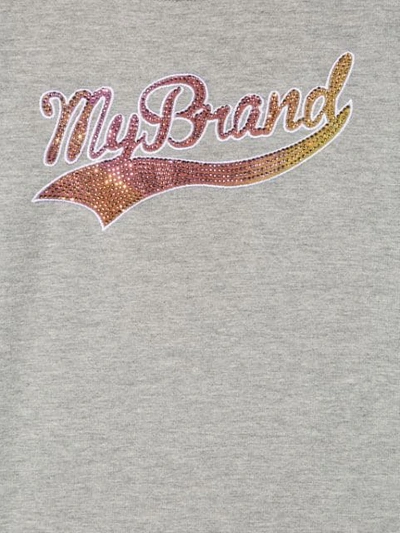 Shop My Brand Classic Logo T-shirt In Grey