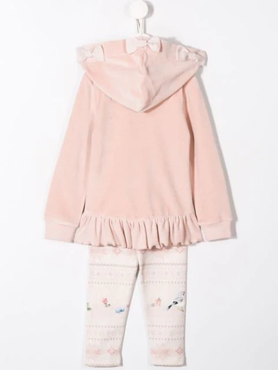 Shop Lapin House Hooded Tracksuit Set In Pink