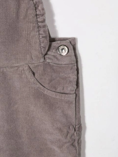 Shop Knot Nora Dungarees In Grey