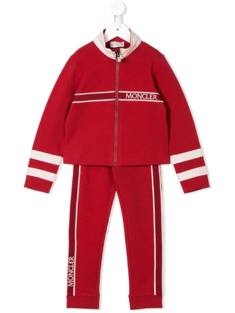 red tracksuit set