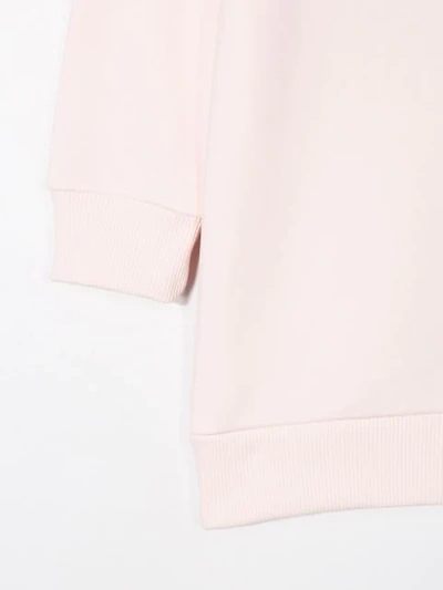 Shop Givenchy Logo Dress In Pink
